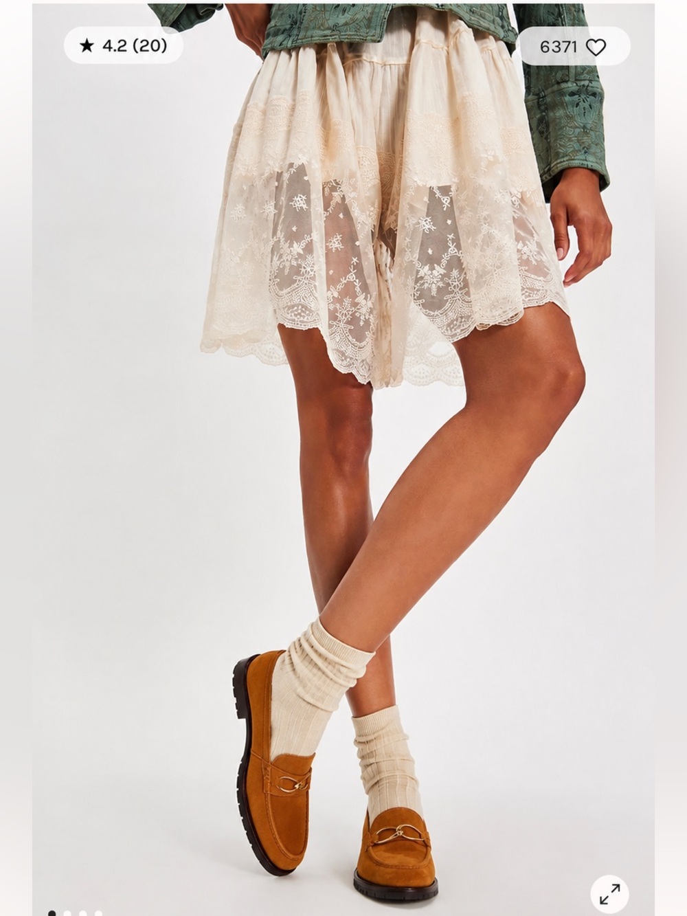 Frame Le Ayana suede loafers 37.5 camel tan